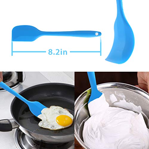 7PCS Silicone Egg Bites Mold Set with Steamer Rack for 6qt 8qt Instant Pot - color: Blue 7 PCS