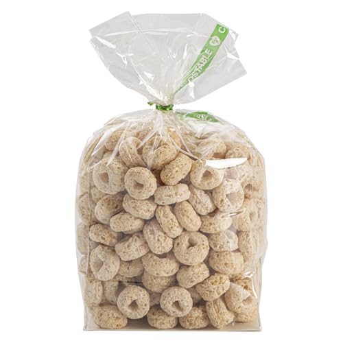 Restaurantware Clear Plastic Gusset Bags, Flat Bottom, 3 x 6 1/2 In, 100 Ct - size: 3" x 2" x 6.5" - Wicker Dispensing