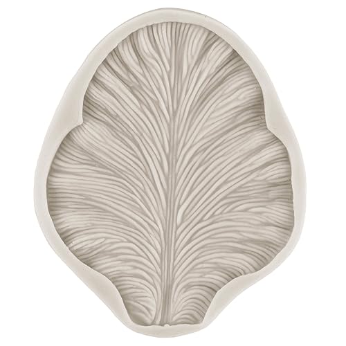Sijiangmold Leaf Silicone Veining Mold Fondant Leaf Veining Mold Set Of 6 - color: Style D