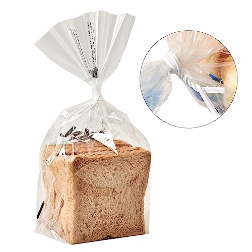 Tangyinrd 300 Pcs 6 inch White Plastic Twist Ties, Cable Ties, for Bags, Gardening Tools - color: White