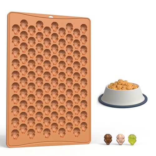 Fall Silicone Molds 100-Cavities 3D Turkey Chocolate Mold Thanksgiving Theme Chocolate Candy Moulds Homemade Cute Chocolate Mold for Autumn Party Harvest Theme Candy Pudding Jelly Making - color: Styl 10
