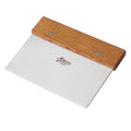 Ateco Bench Scraper, Small, Wood - style: Straight Wood Handle