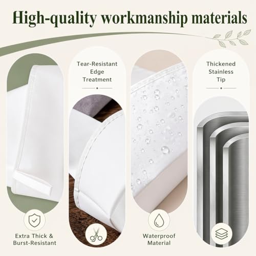 9 PCS Professional Cake Decorating Supplies Kit - Reusable Silicone Pastry Bags and Stainless Steel Icing Piping Tips Set with Couplers and Scrapers, Baking Frosting Tools for Cupcakes, Cookies