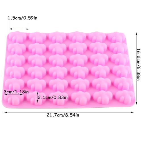 36 Cavity Clouds Shaped Silicone Chocolate Molds - color: Style A