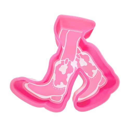 (300 Design Optional) MUBYOK M556 Cowgirl Boots Silicone Freshie Mold for Baking Aroma Beads Car Freshie Supplies - color: Cowgirl Boots