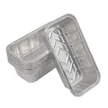 Waytiffer Loaf Pans [25 Pack] 2Lb Heavy Duty Disposable Aluminum Foil Premium Bread Tins Standard Size - 8.5" X 4.5" X 2.5" Perfect for Homemade Cakes & Breads - size: 25 PACK