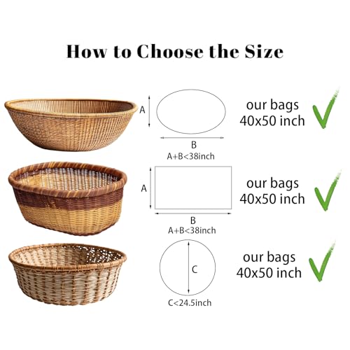 Jumbo Large Clear Cellophane Gift Bags 40x50 Inch for Large Gift Baskets - size: 40x50 Inch