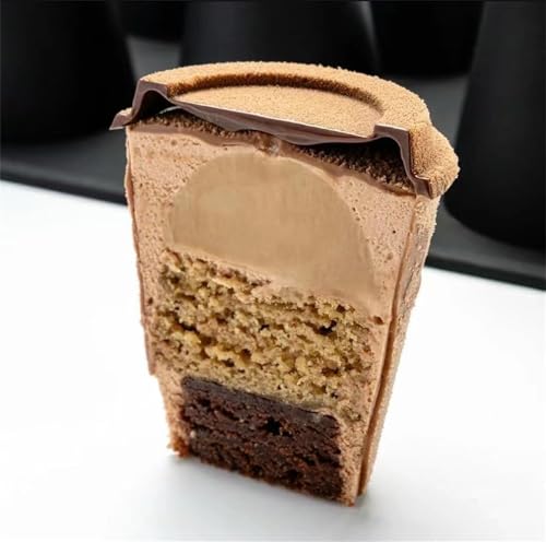2pk Silicone Coffee Cup Baking Mold Easy Release for Desserts