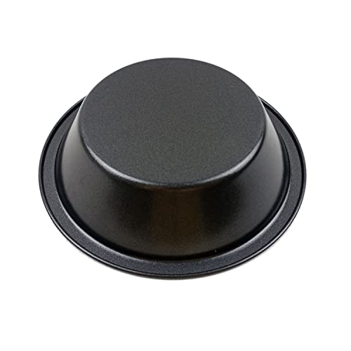Mini Pie Pans 5 Inch, 4 Pieces Nonstick Round Pot Pie Plates - style: Round Edge 4PCS