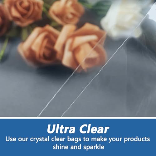 4" x 6" (200 Count) Clear Small Cellophane Bags - color: (200 Count)