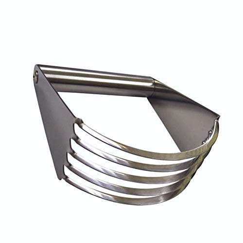 FixtureDisplays® Stainless Steel Pastry Blender Dough Cutter Flour Mixer - Pasta Pie Crust Cake 15015-SNL LISTING