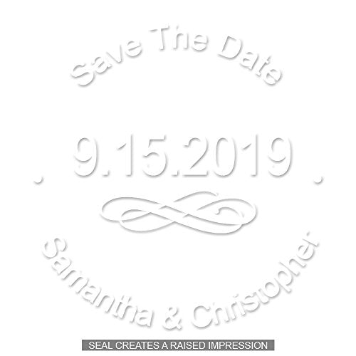 NEW! Corpkit- Wedding Design- Custom Embosser Seal