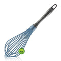 OYV Dishwasher Safe Silicone Whisk, 12-Inch, Non-Scratch, Blue - color: Blue