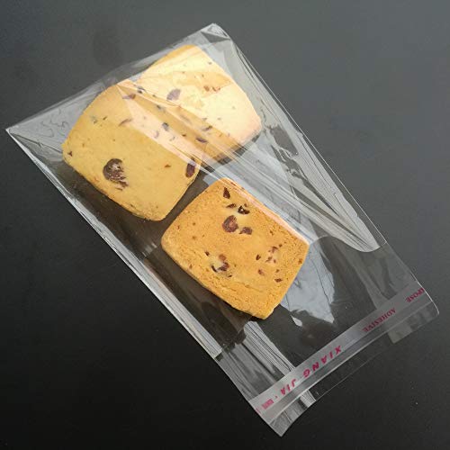 400pcs 4"x6" Clear Resealable Cellophane Bag Self Adhesive Seal - size: 4x6 Inch (Pack of 400)