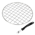 M METERXITY 1-Set Cooling Racks 5.1" Round 201 Stainless Steel, Silver - size: 5.1 Inch