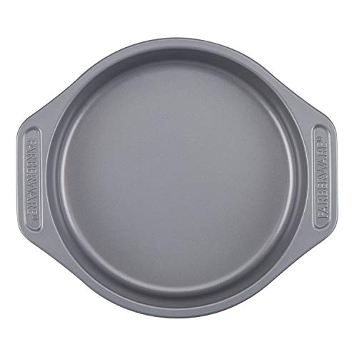 Farberware Nonstick Bakeware Set Includes Baking Cake Pans and Cookie Sheets, 4 Piece, Gray - size: 4-Piece Set A