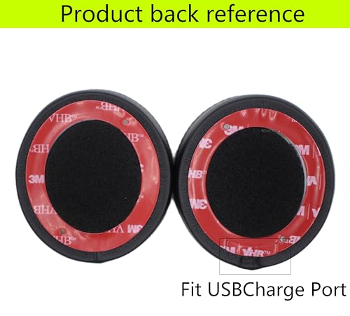 Replacement Ear Pads Compatible with Beats Solo3.0 Wireless Black - color: Ice/Black
