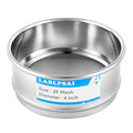 26 Mesh Lab Sieves 4" Diameter 304 Stainless Steel Wire Cloth Test Sieve for Industrial Laboratory Home - size: 26 mesh