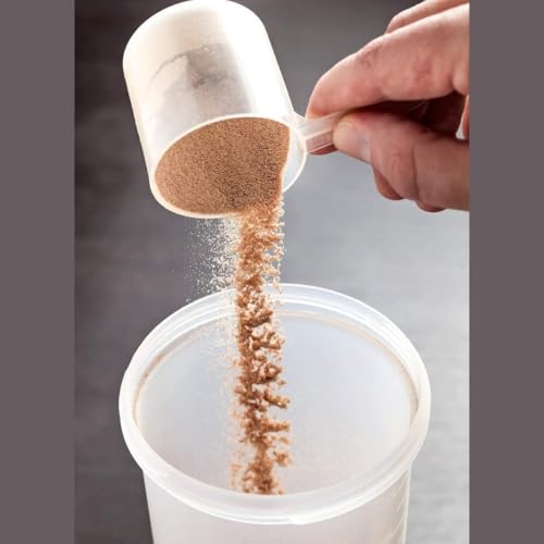 10cc Long Handle Measuring Scoop (2 Teaspoon / 10mL) - Heavy-Duty Plastic Spoon for Powders, Pre-Workout, Supplements, and Spices, 5-Pack - size: 10 cc | 2 teaspoon | 10 mL