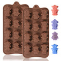 Chocolate Molds Silicone with 12 Cavity Robot Shaped, Mini Robot Molds for Homemade Chocolate/Candy/Gummy/Fondant, Food Grade Candy Mold with 12 Cavities Mini Robots for Fruit Snacks - color: Robot