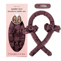 Jumbo Satin Heatless Curls Overnight Curling Rod Set - color: JUMBO Mulberry