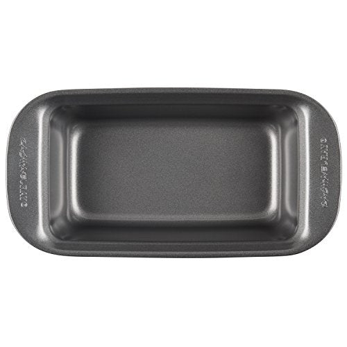 Rachael Ray Bakeware Meatloaf/Nonstick Baking Loaf Pan with Insert, Gray, 9 Inch x 5 Inch (Pack of 6) - size: 9 Inch x 5 Inch (Pack of 6), style: Loaf Pan