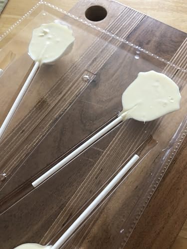 CANDISLE Rose Lollipop Chocolate Candy Mold