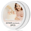 Cake Drums 12 Inch, 2 Pcs Sturdy 1/2 Inch Cake Base Cake Boards - style: 2PCS (12 Inches)