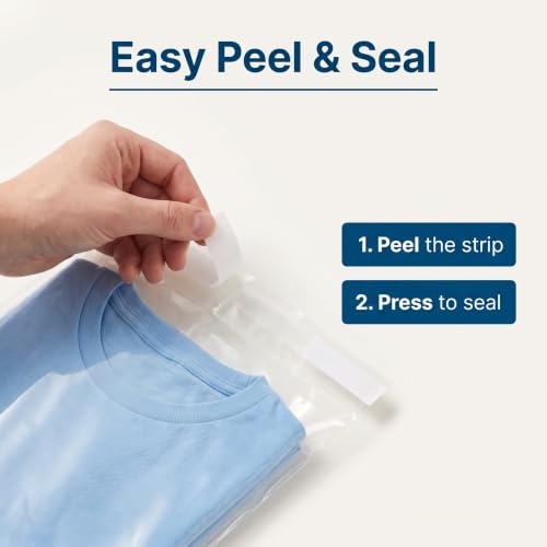 8x10 Self-Sealing Cellophane Bags (1000 Count) Clear Resealable Cello Bags - size: 8" X 10"
