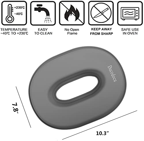 Ducodocu Silicone Number Cake Pan - Large 3D Number Cake Mold Baking Forms for 2/20th Birthday, Wedding Anniversary - 10 inch - size: 2&0