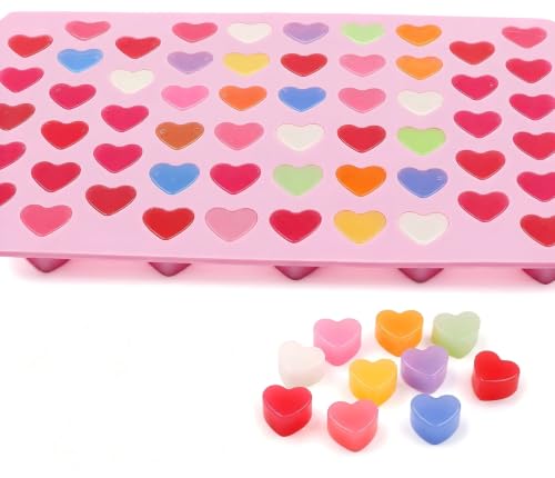 Gummy Bear Molds, 4 Trays, 201 Cavities, 3 Droppers, Silicone - color: Bear + Dinosaur + Mini Donut Mold + Mini Heart