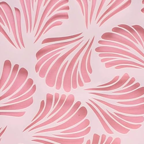 Lacupella Cake Decorating Stencil for Tall Buttercream Cake, Royal Icing, Ganache, Paint, Airbrush (Leticia) - style: LETICIA