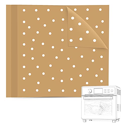 BYKITCHEN 11x12 Inch Air Fryer Oven Liners, Airfryer Parchment Paper - size: 11x12inch