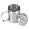 Joyzan Dredge Shaker, Stainless Steel Seasoning Bottle Metal Salt Dispenser