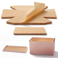 Bake Choice Loaf Pan Liners for 1 LB Pullman Loaf Pan with Lid, 50 Sets - size: 1 LB