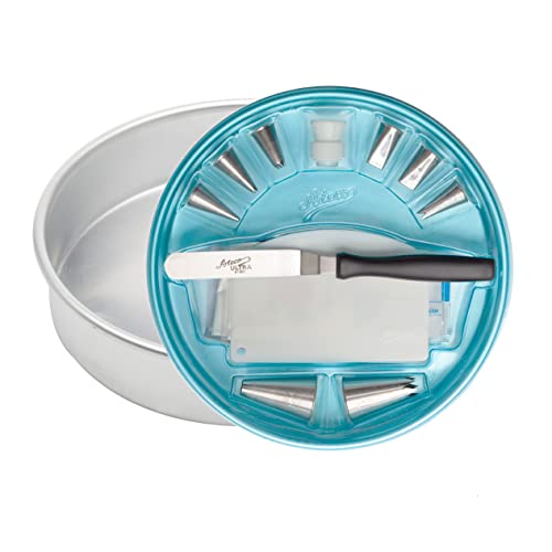 Ateco 14-Piece Cake Decorating Set - style: #335 14 Pc Cake Decorating Set, Tubes and Bags