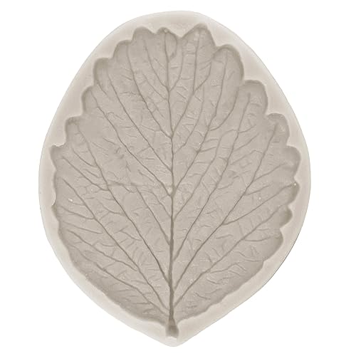 Sijiangmold Leaf Silicone Veining Mold Fondant Leaf Veining Mold Set Of 6 - color: Style D