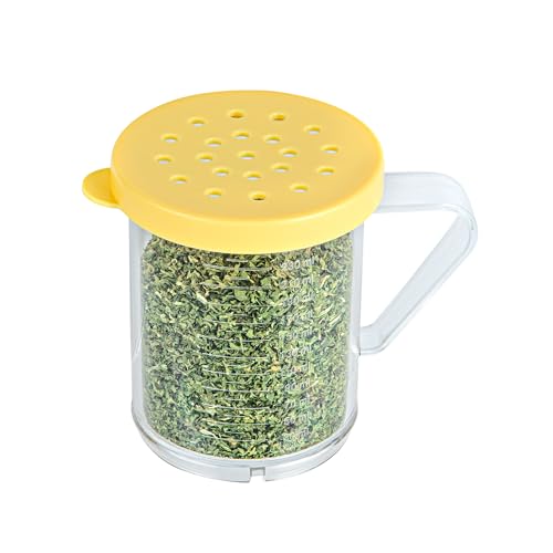 Restaurantware 10 oz Clear Polycarbonate Dredge Spice Shaker - style: Coarse