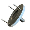Ateco Pronged Pivot Insert Cake Decorating Tool - size: #611 Pronged Insert
