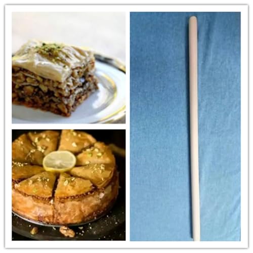 Thin Rolling Pin,3/4 Inch Diameter,Long 31.5 Inch (80 * 2cm) - size: 80 * 2 cm