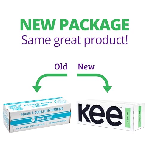KEE-SEAL Disposable Pastry Piping Bags | 18 Inch | 100 Pack - size: Kee-seal 18"