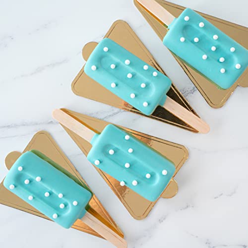 Restaurantware White Silicone Popsicle Mold, 4 Cavities, Cylinder, 1 Ct - size: 1 Count, style: Cylinder
