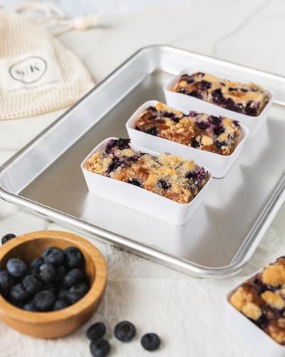The Silicone Kitchen Reusable Silicone Bento Baking Cup, Non-Toxic, BPA Free, Dishwasher Safe Bento Box Accessories Lunch Box Dividers, Square and Rectangle, 24 Pack, White - size: Bento