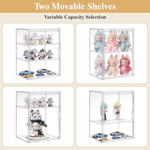 Clear Bread Box, Pastry Display Case for Kitchen Countertop