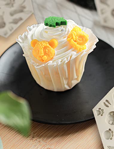 Adorable Animal Silicone Molds - Unleash Your Creativity with these Trendy Animal Chocolate Molds!(Gray)