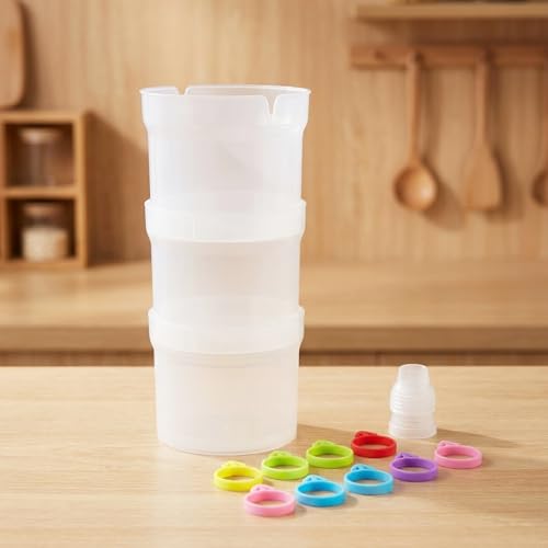 Piping Bag Holder Stand for Filling, Pastry Piping Bag Holder Stand