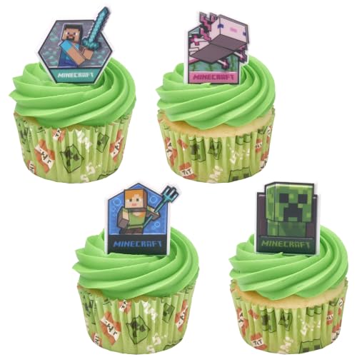 Minecraft Baking Cups | 48 Pack Cupcake Liners