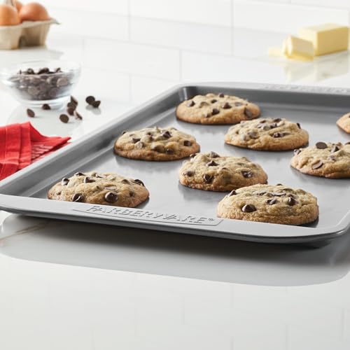 Farberware Nonstick Bakeware, Nonstick Cookie Sheet / Baking Sheet - 11 Inch x 17 Inch, Gray - size: 11" x 17" (1 piece)