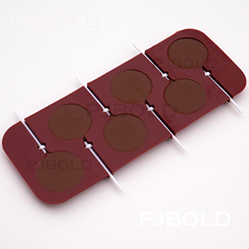 Marijuana Leaf Lollipop Silicone Candy Mold Tray, 2 Pack