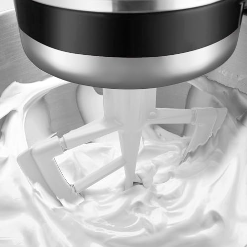 Flex Edge Beater Compatible With KitchenAid 4.5/5 Qt Tilt-Head Mixers,White - color: All White